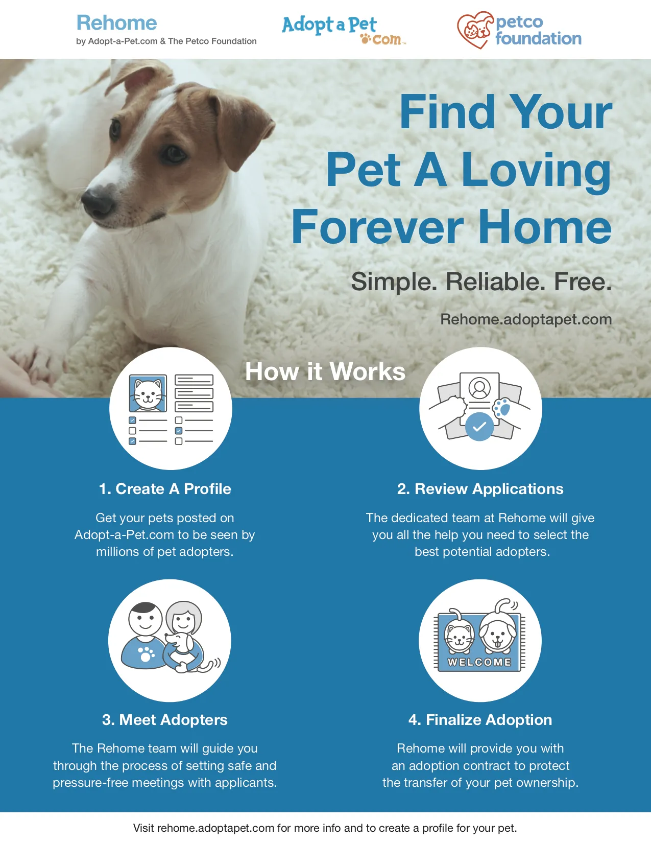 Rehome - find your pet a loving forever home